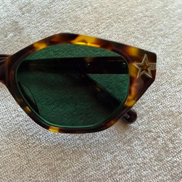 Zenni Tortoise Cat Eye Glasses with Star Detail - Picture 3 of 9